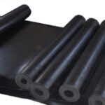 rollo de láminas de caucho