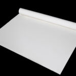 hoja de goma blanca