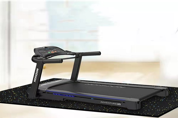 Piso de gimnasio de goma
