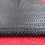 estera de placa de diamante de goma