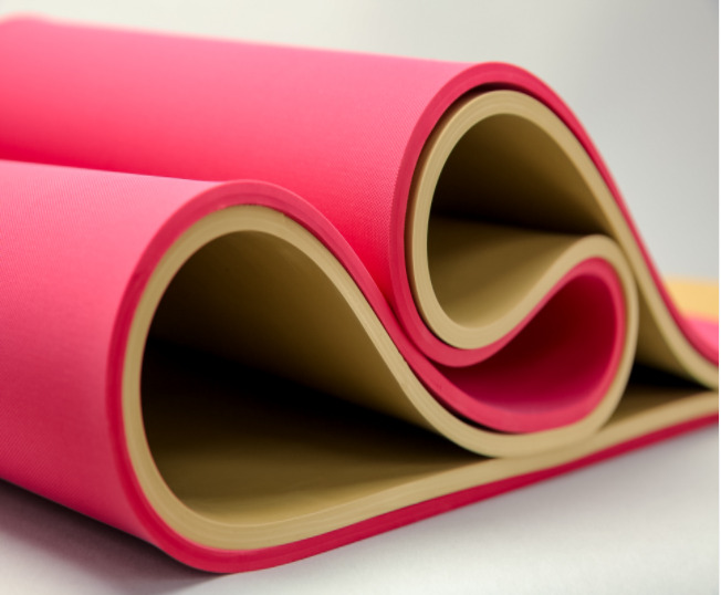 High resilience rubber sheet